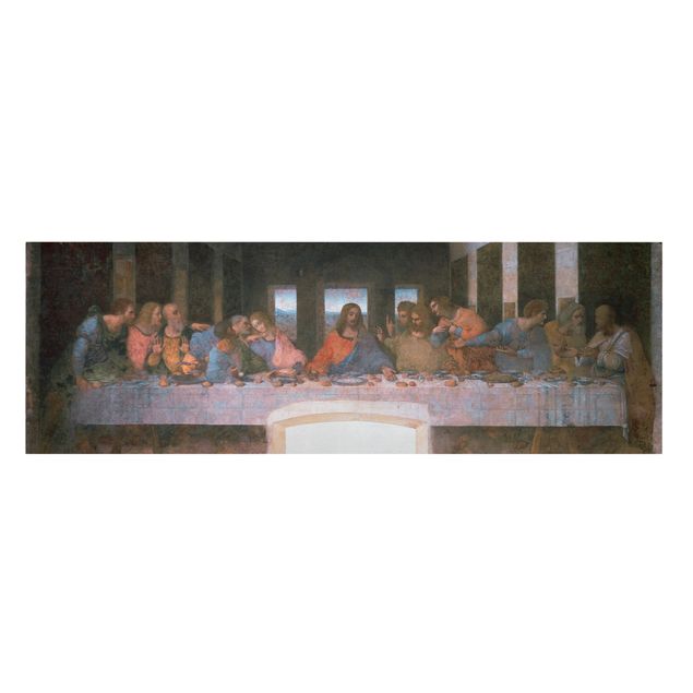 Canvas schilderijen Leonardo Da Vinci - The last Supper