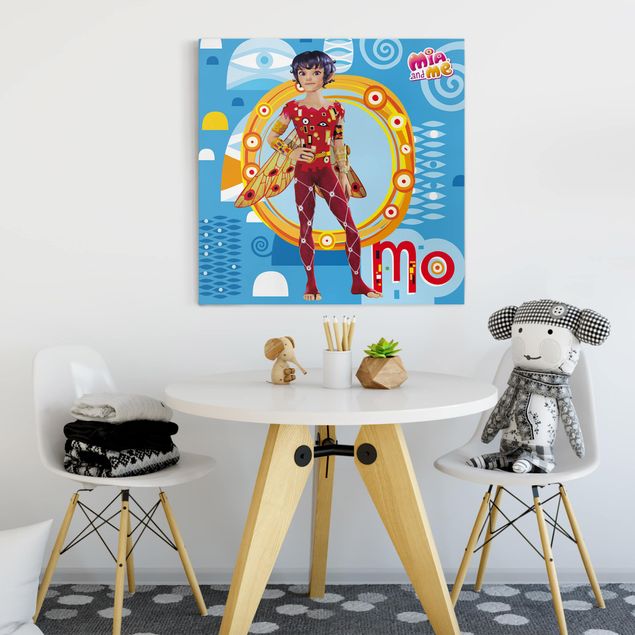 Canvas schilderijen Mia and me - Elfe Mo