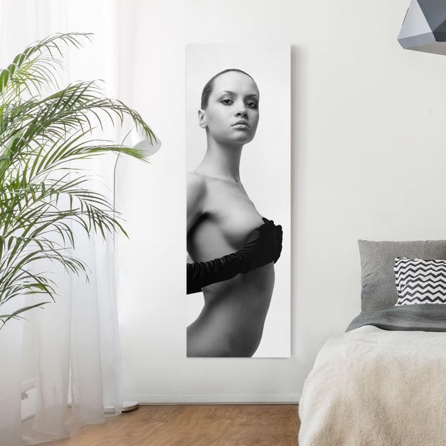 Canvas schilderijen Naked Elegance