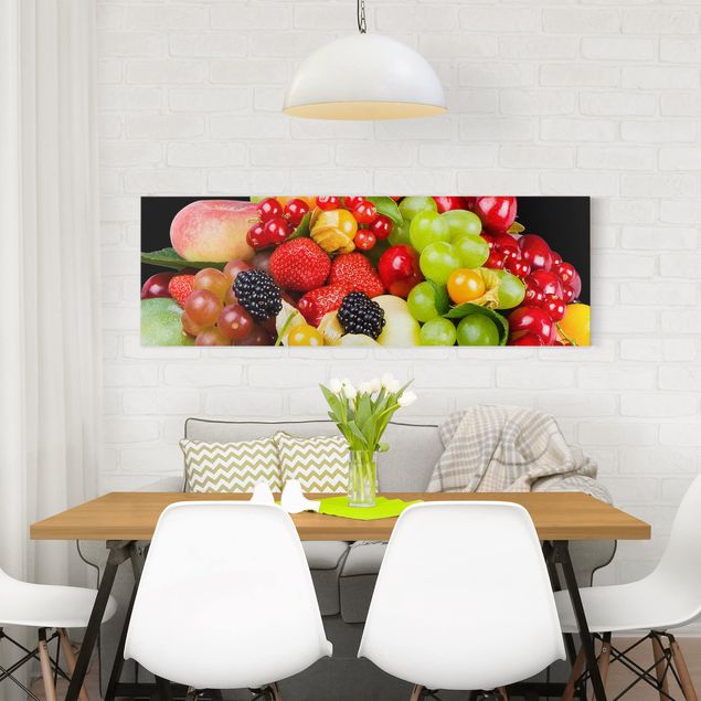 Canvas schilderijen Fruit Mix