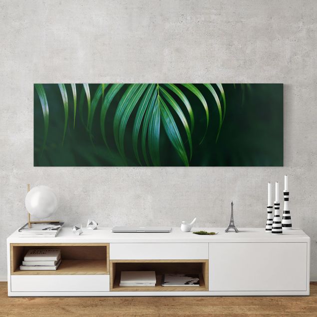 Canvas schilderijen Palm Fronds