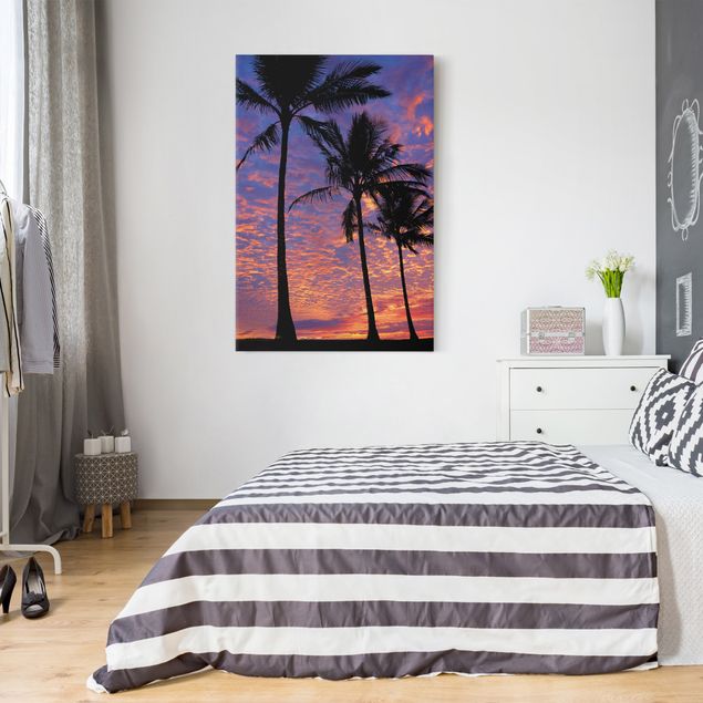 Canvas schilderijen Palms
