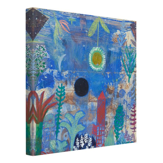 Canvas schilderijen Paul Klee - Sunken Landscape