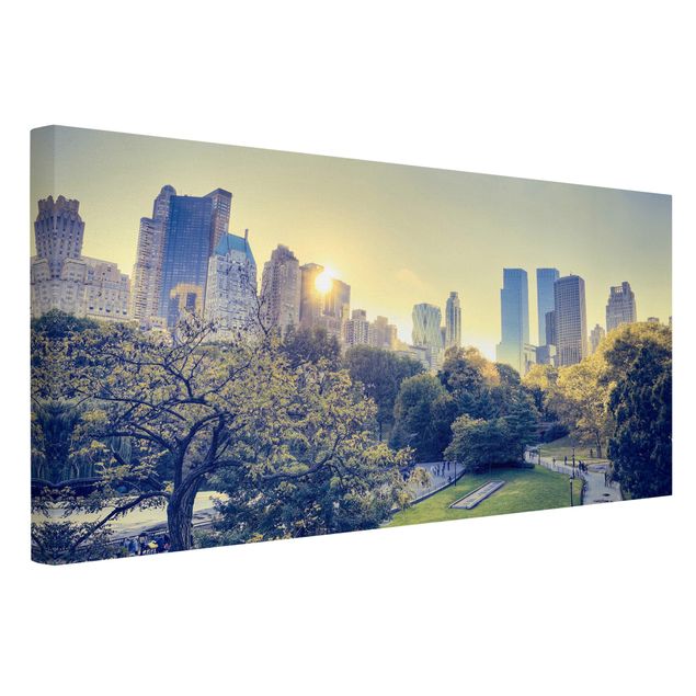 Canvas schilderijen Peaceful Central Park