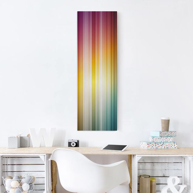 Canvas schilderijen Rainbow Light