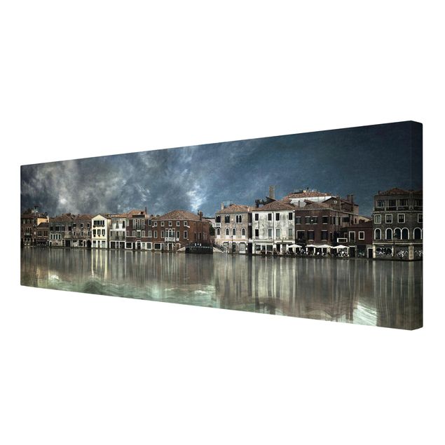 Canvas schilderijen Reflections in Venice