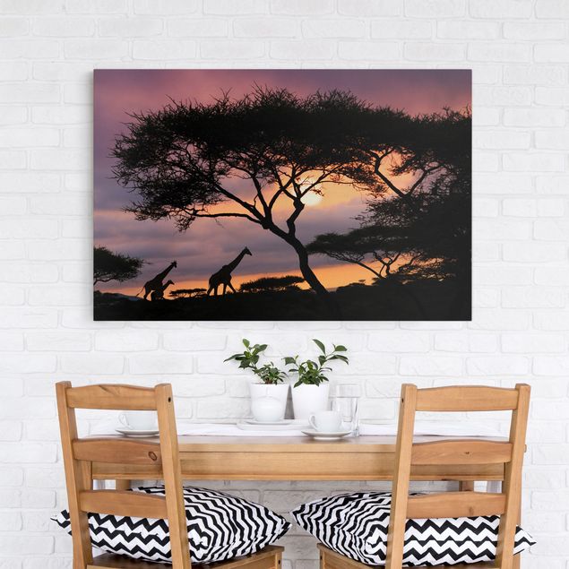Canvas schilderijen African Safari