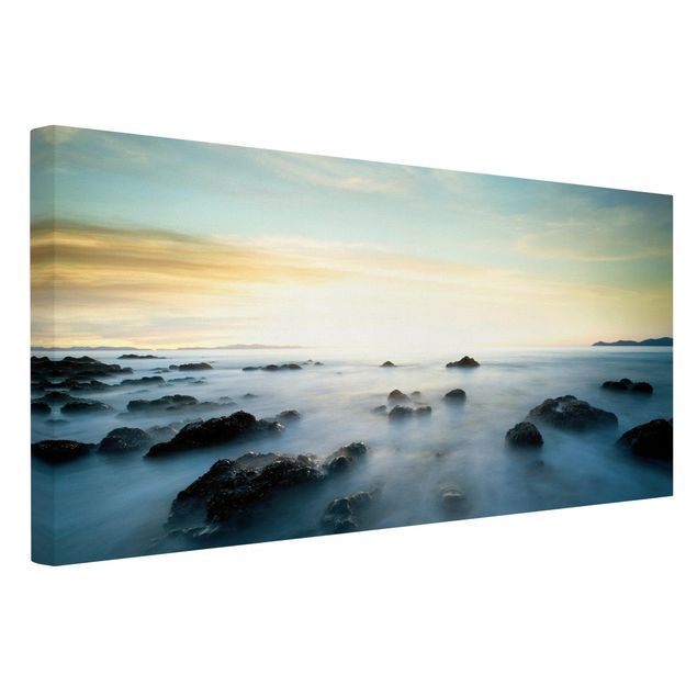 Canvas schilderijen Sunset Over The Ocean