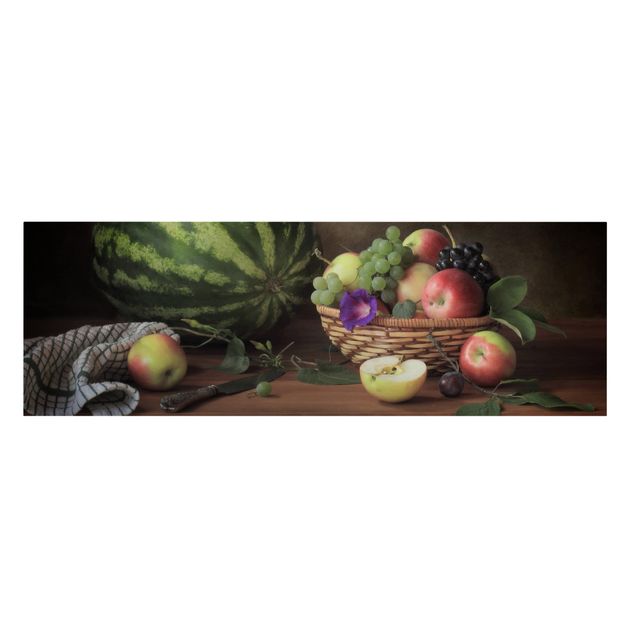 Canvas schilderijen Still Life With Melon