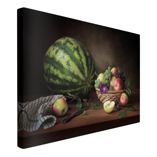Canvas schilderijen Still Life With Melon