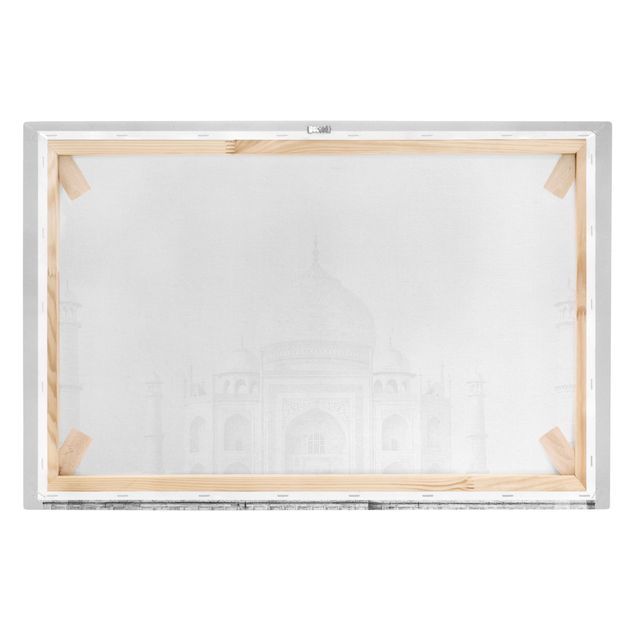 Canvas schilderijen Taj Mahal In Gray