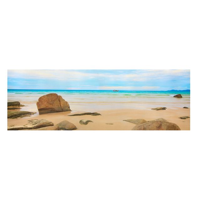 Canvas schilderijen The Beach