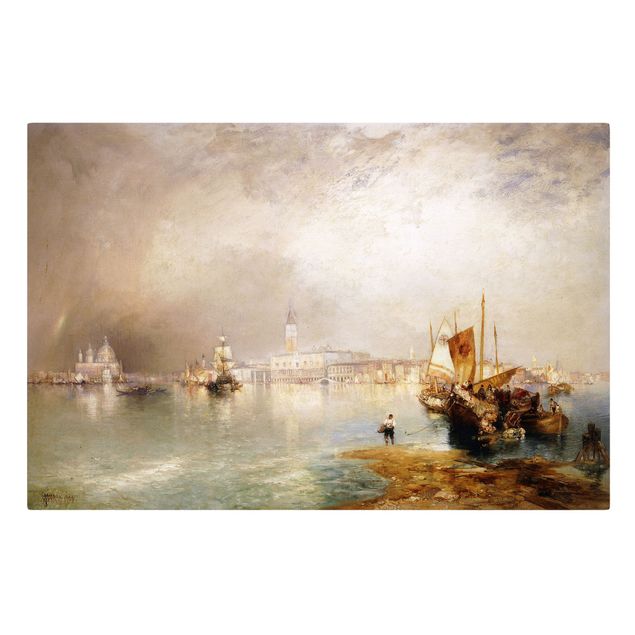 Canvas schilderijen Thomas Moran - Venice I