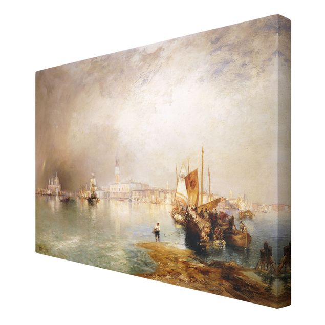 Canvas schilderijen Thomas Moran - Venice I