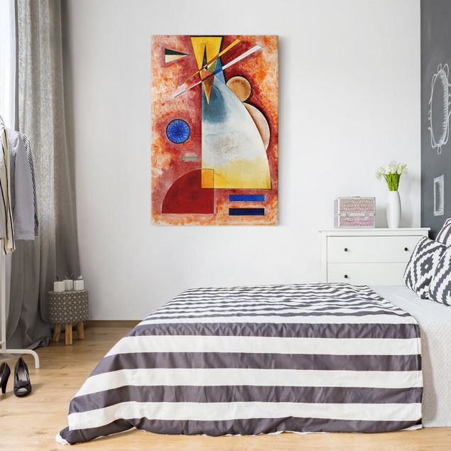 Canvas schilderijen Wassily Kandinsky - In One Another