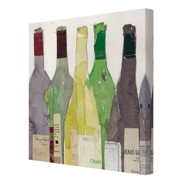 Canvas schilderijen Wine & Spirits III
