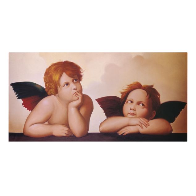 Canvas schilderijen What Angels Think