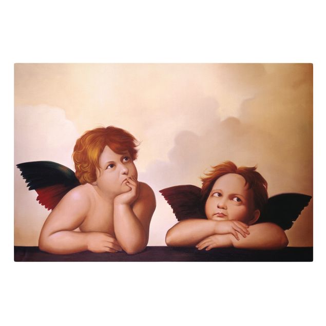 Canvas schilderijen What Angels Think