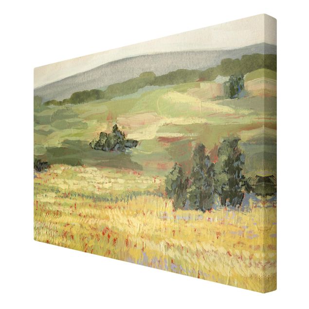 Canvas schilderijen Meadow In The Morning I