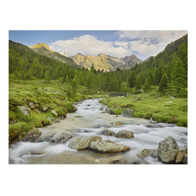 Canvas schilderijen Debanttal Hohe Tauern National Park
