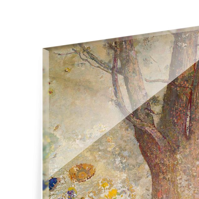 Glasschilderijen Odilon Redon - The Buddha