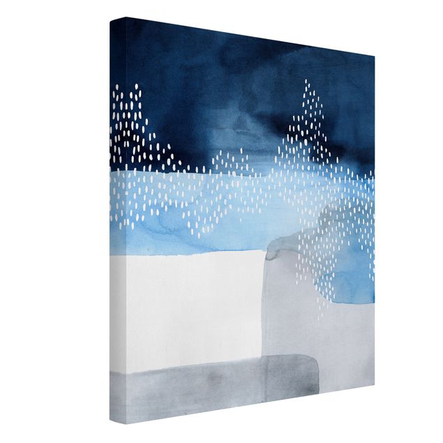 Canvas schilderijen Abstract Waterfall