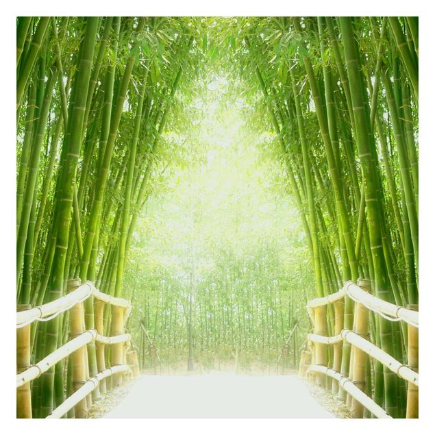 Fotobehang Bamboo Way