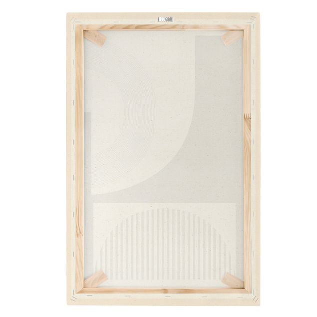 Natuurlijk canvas schilderijen Bauhaus Veiled Galaxy