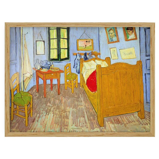 Ingelijste posters Vincent Van Gogh - Bedroom In Arles
