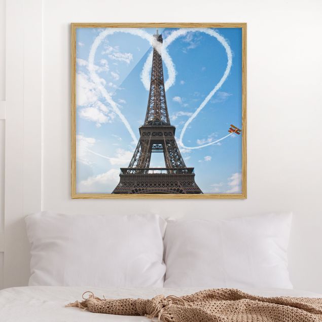 Ingelijste posters Paris - City Of Love