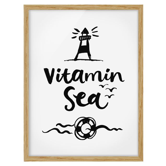 Ingelijste posters Vitamin Sea