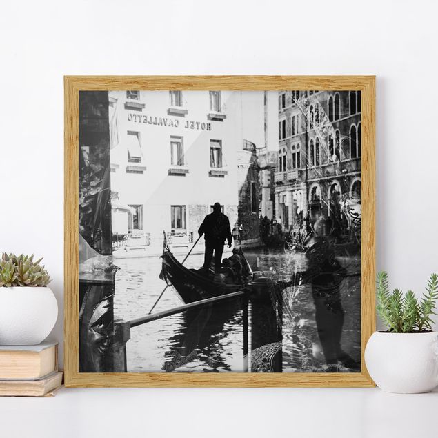 Ingelijste posters Venice Reflections
