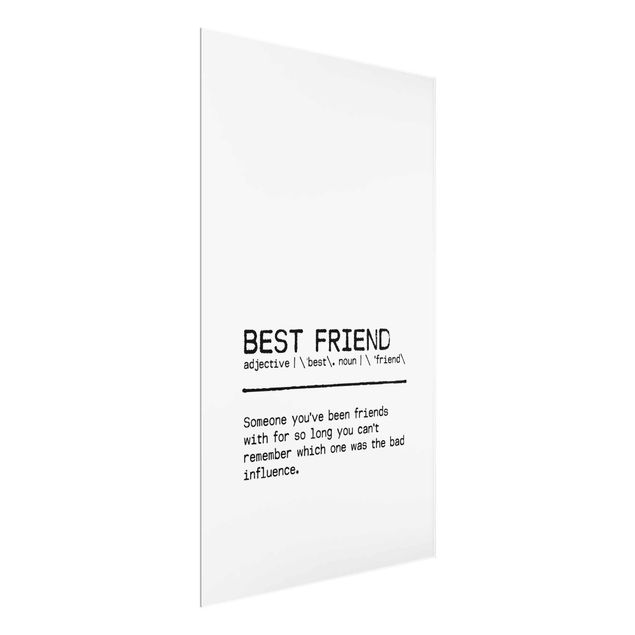 Glasschilderijen Definition Best Friend