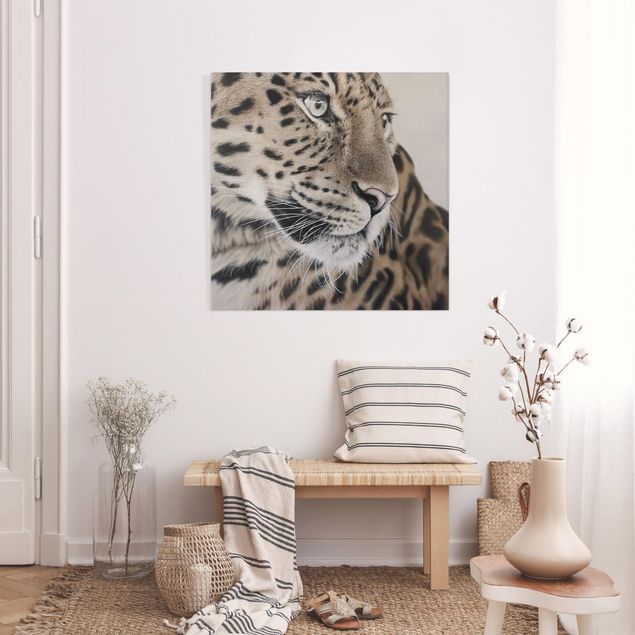 Canvas schilderijen The Leopard