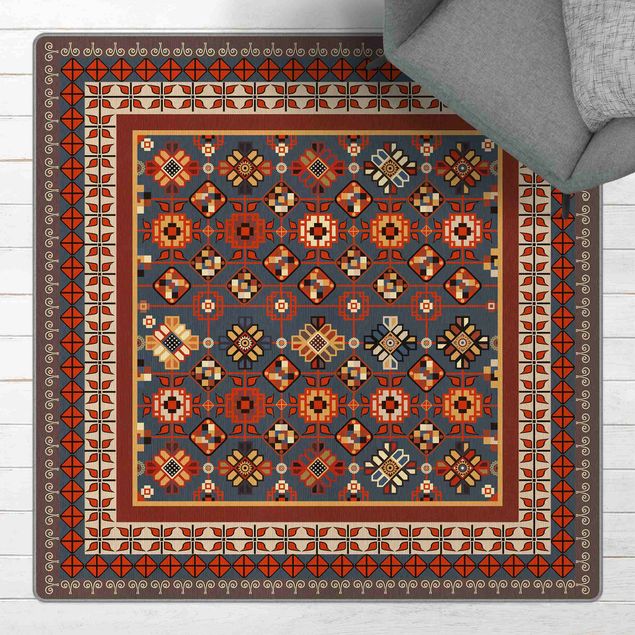 tapijt modern Detailed Kilim Rug