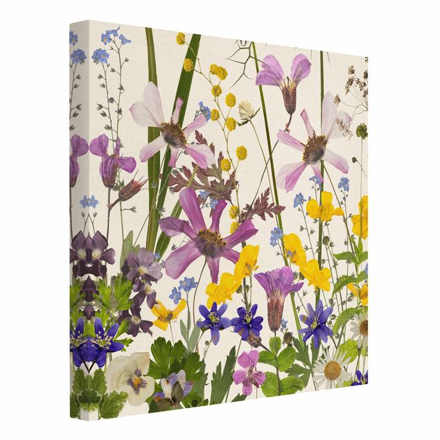 Natuurlijk canvas schilderijen Fragrant Flower Meadow