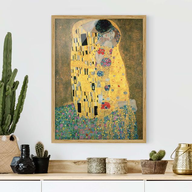 Ingelijste posters Gustav Klimt - The Kiss