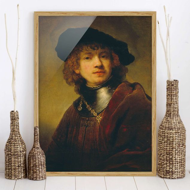 Ingelijste posters Rembrandt van Rijn - Self-Portrait