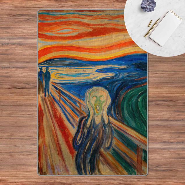 grote vloerkleden Edvard Munch - The Scream