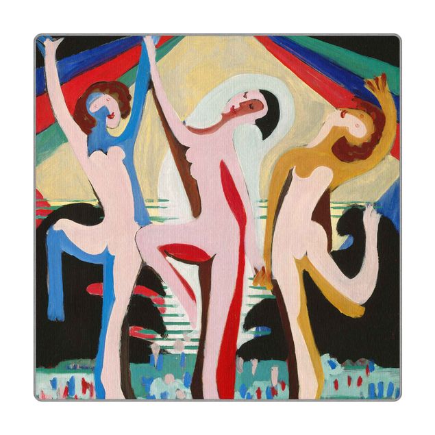Vloerkleed - Ernst Ludwig Kirchner - Flower Dance