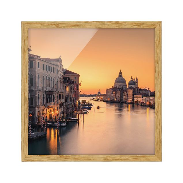 Ingelijste posters Golden Venice