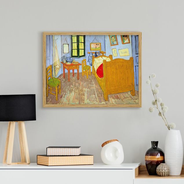Ingelijste posters Vincent Van Gogh - Bedroom In Arles
