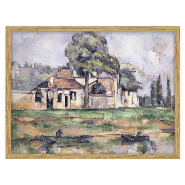 Ingelijste posters Paul Cézanne - Banks Of The Marne