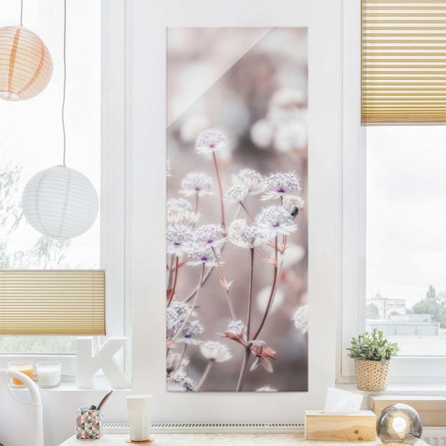 Glas Magnettafel Wild Flowers Light As A Feather