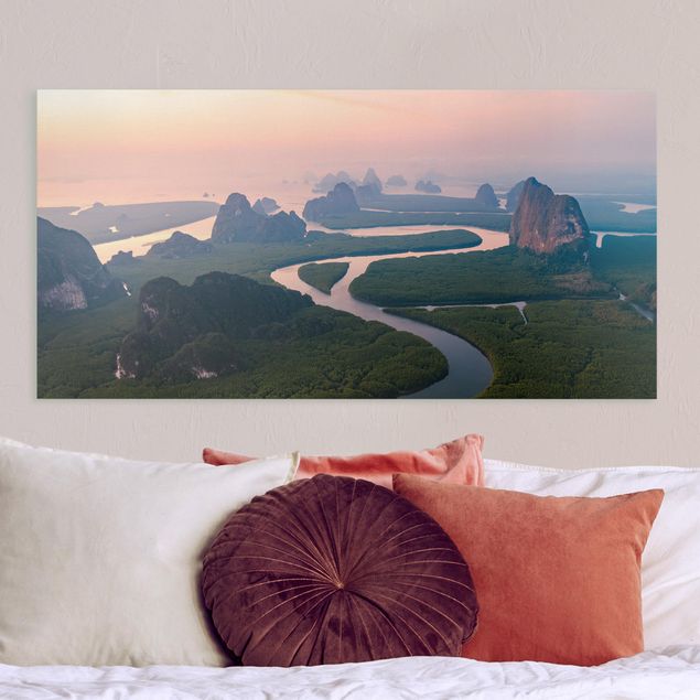 Matteo Colombo Kunstdrucke River Landscape In Thailand