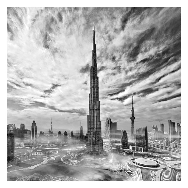 Fotobehang Dubai Super Skyline
