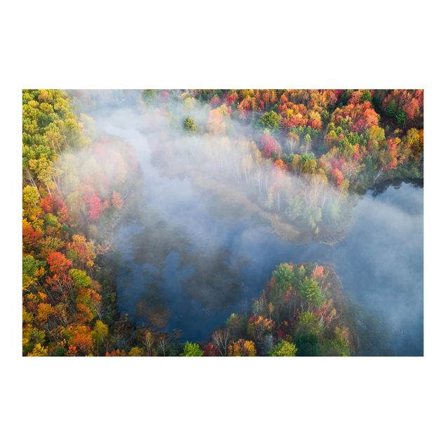 Fotobehang Aerial View - Autumn Symphony