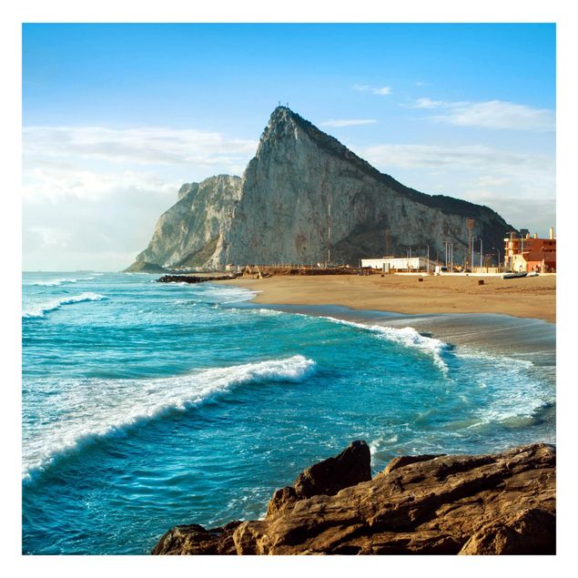 Fotobehang Gibraltar By The Sea