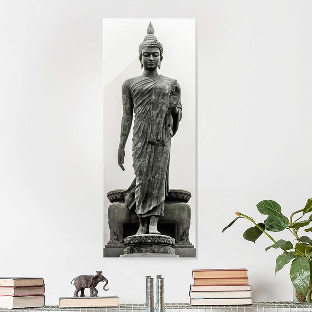 Glasschilderijen Buddha Statue