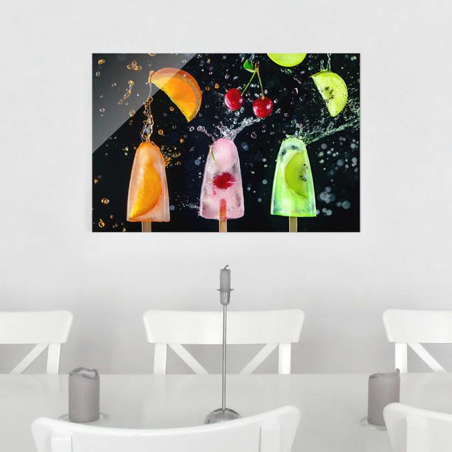 Glasschilderijen Popsicle